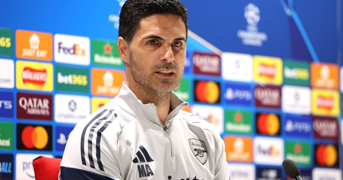 Arteta says Arsenal are “hungry” to make history as Gunners chase Champions League final spot tonight at Emirates