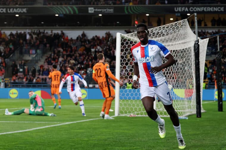 Ismaila Sarr nets fastest goal in Conference League history as Palace beat Shakhtar 3-1