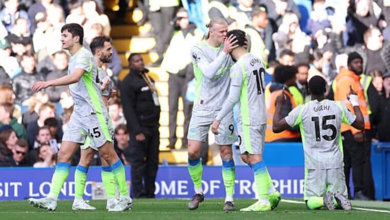 Man City beat Chelsea 3-0 as Rayan Cherki matches Premier League assist record