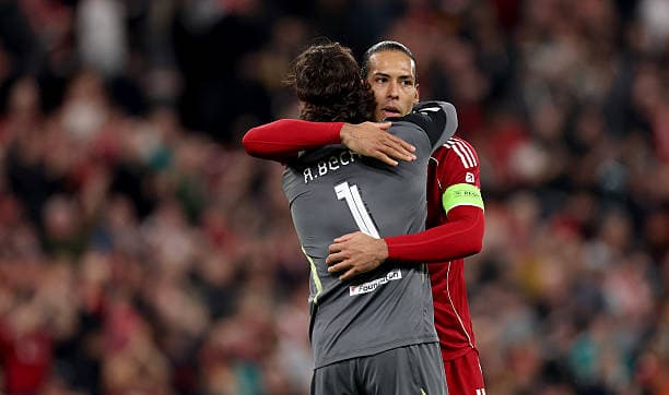 Virgil van Dijk responds to transfer rumours surrounding Curtis Jones and Alisson Becker