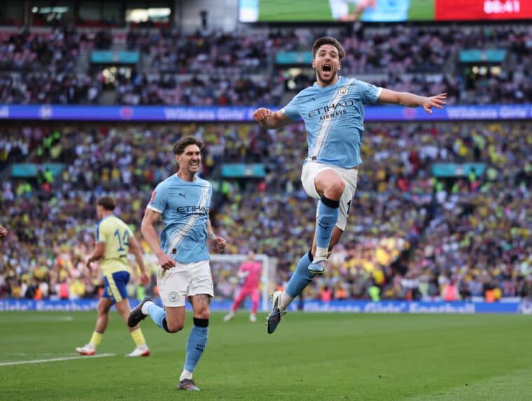 Gonzalez’s late strike against Southampton sends Man City to the FA Cup final