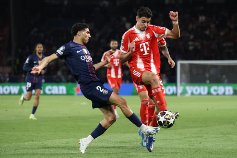 Achraf Hakimi has been sensationally ruled out of the Bayern return leg