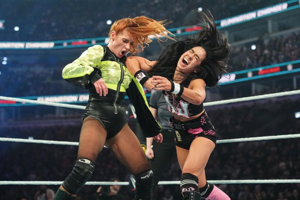 WWE WrestleMania 42 Results As Becky Lynch Cheats To Beat AJ Lee