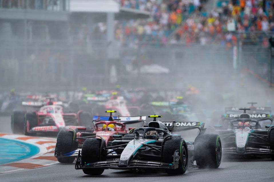 F1 Miami Grand Prix Start Time Moves Forward Amid Thunderstorms Threat