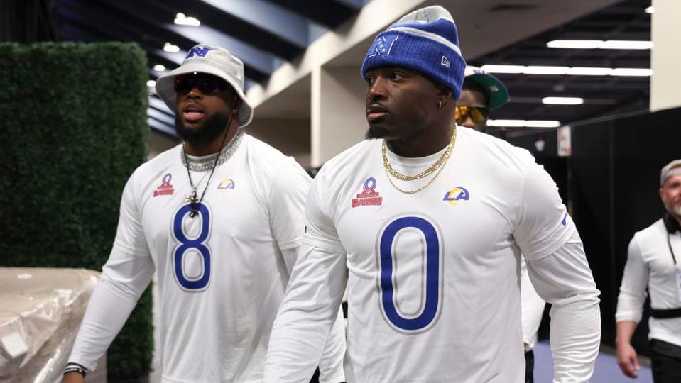 Los Angeles Rams Stars Jared Verse And Byron Young On Key To Getting Over Super Bowl Hump, Talk Acting After Friday Movie Tribute