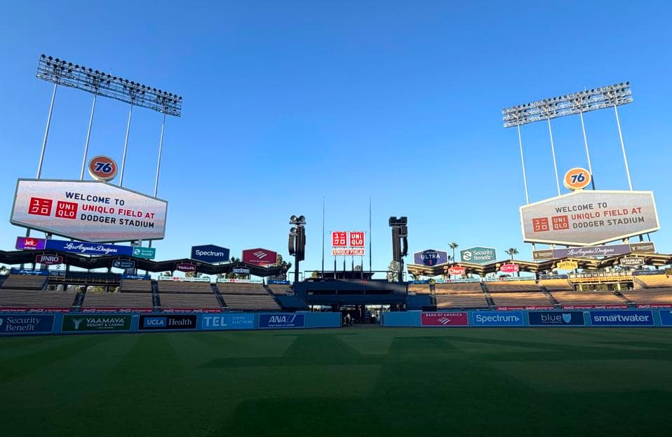 Los Angeles Licenses Naming Rights For Uniqlo Field At Dodger Stadium