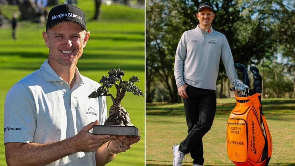 Justin Rose Begins New Partnership With McLaren Golf