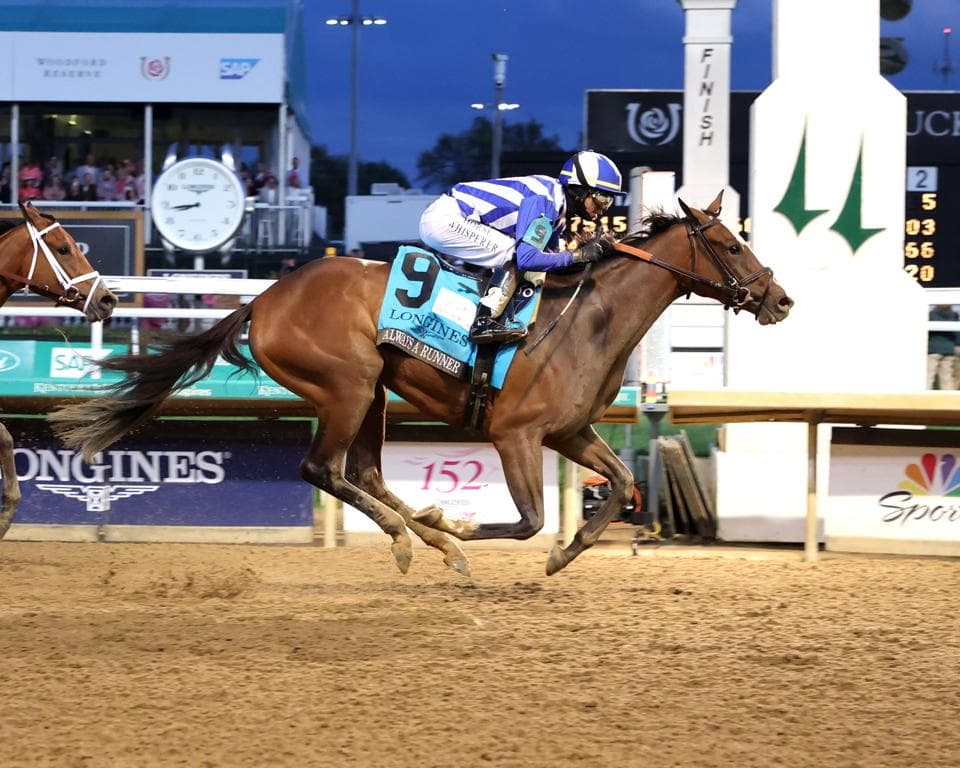 Always A Runner Wins Kentucky Oaks And Caps A Big Day