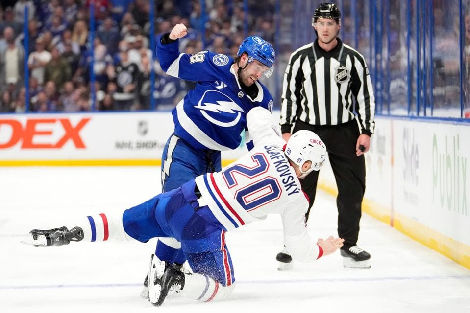 Brandon Hagel Leads Way As Tampa Bay Lightning Head To Montreal Even In Series