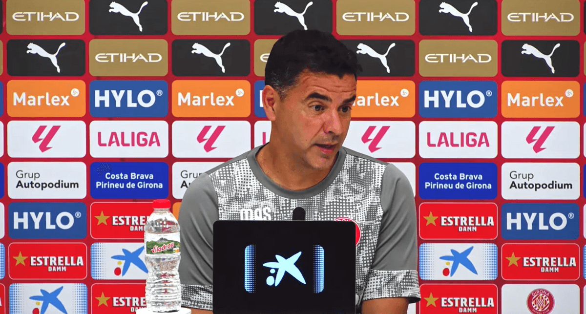 Míchel trusts in Girona's reaction during a demanding visit to Vallecas