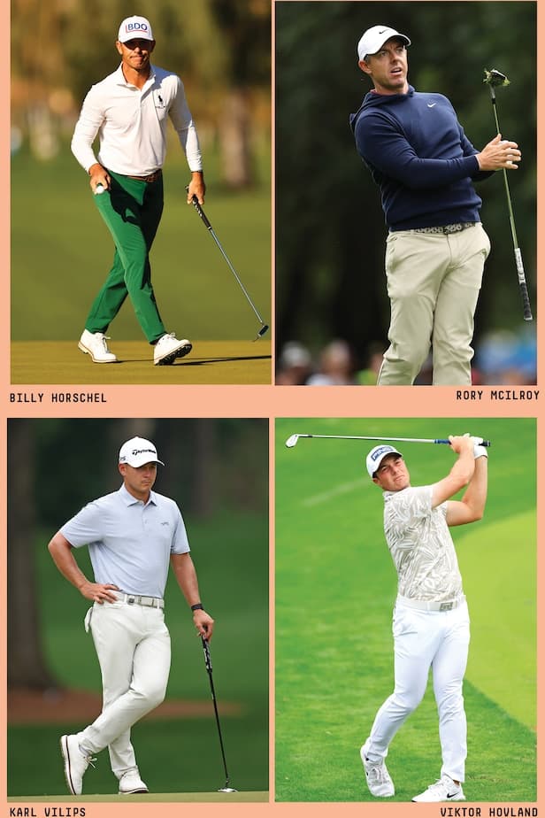 The best dressed golfers on tour
