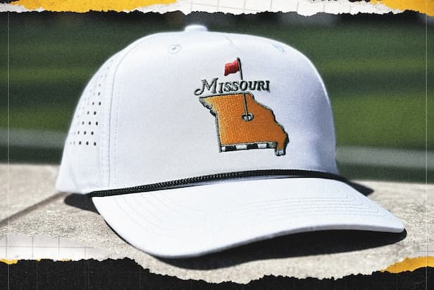 These glorious Masters-themed Mizzou golf hats might be the best ballpark giveaway ever