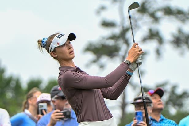 Nelly Korda takes a huge lead in Chevron Championship and now has a Rory McIlroy-like challenge for weekend