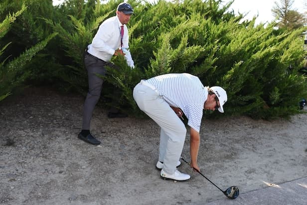 Rules of Golf Review: To take relief for a chip shot, I measured the club-length with my driver. Was I supposed to use a wedge?