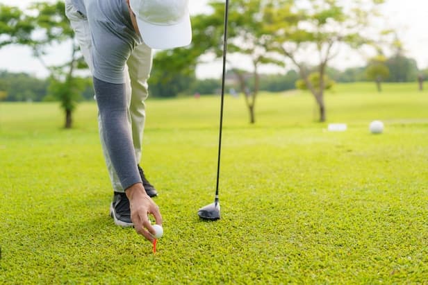 Rules of Golf Review: He says it was a practice swing that nicked the ball. I think he was trying to hit it. Re-tee without penalty?