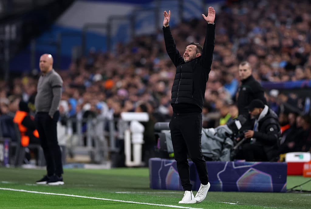 De Zerbi says he wants his side to play like Postecoglou’s Spurs