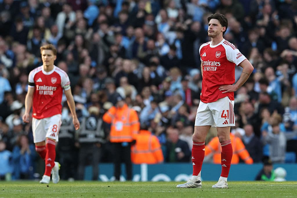 ‘I’d be thinking you’re done’ – Neville on Rice’s reaction to Man City loss