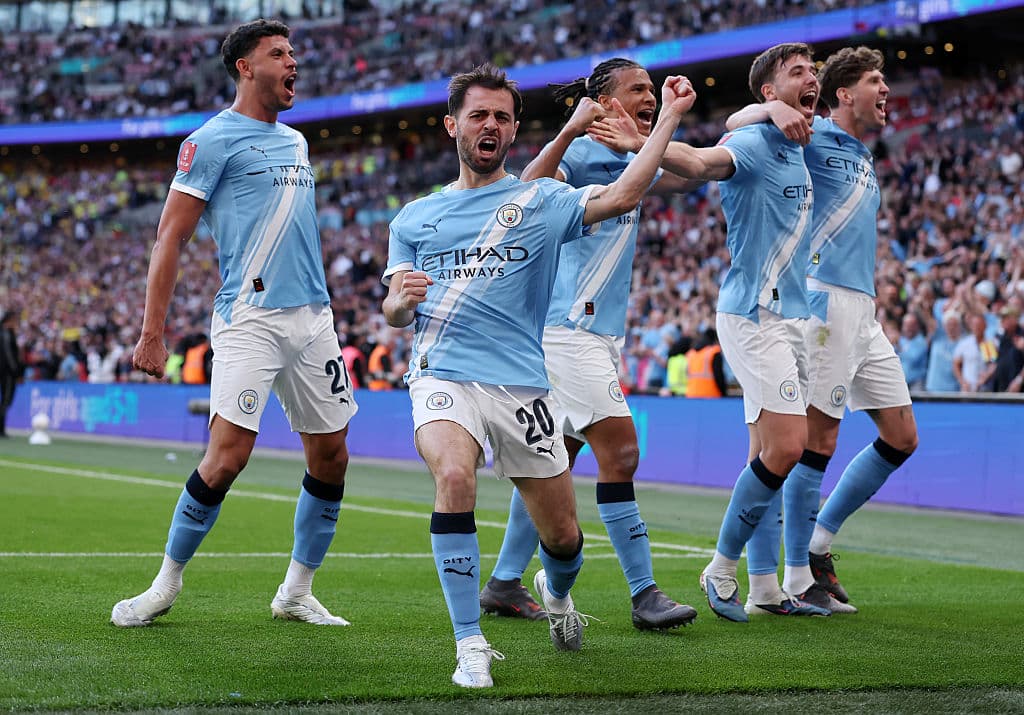 Guardiola plays down treble talk after Man City reach FA Cup final