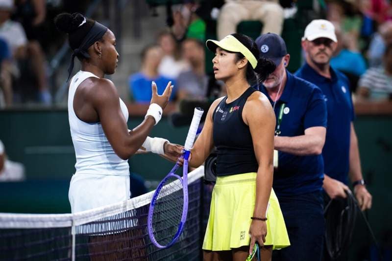 What Coco Gauff said to Eva Lys about Alex Eala after their Stuttgart training session