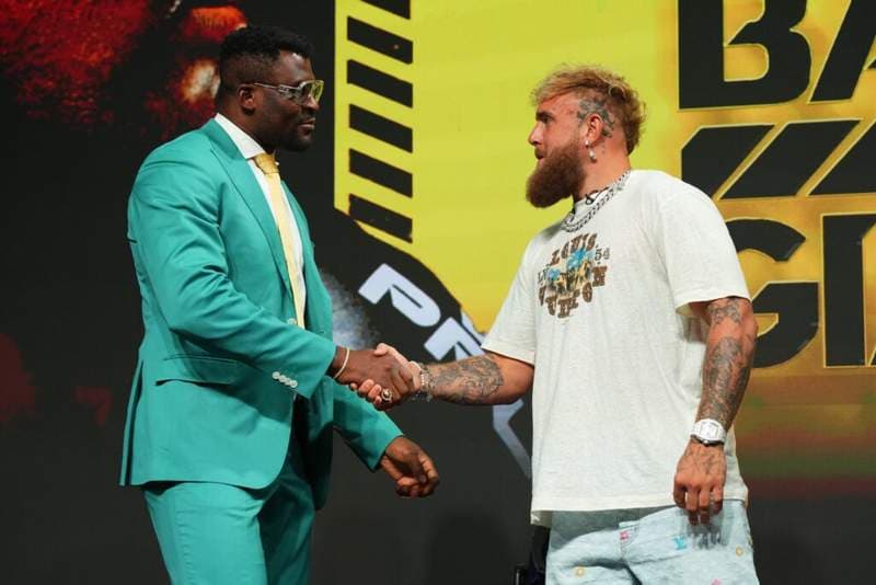 Jake Paul delivers scathing dig at Francis Ngannou, chaos erupts behind the scenes