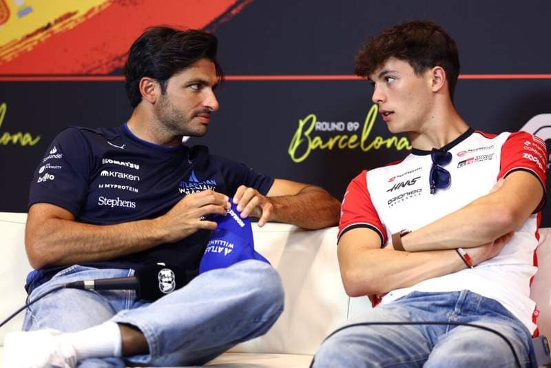 Ollie Bearman admits he’ll always owe Carlos Sainz for his Formula 1 career