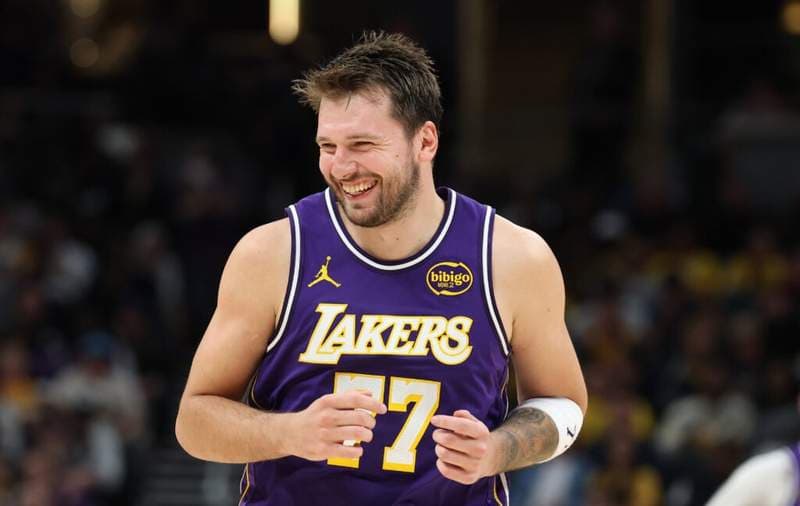 Luka Doncic shows leadership with classy gesture to Lakers youngster after Game 4 loss