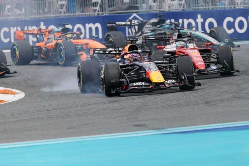 Juan Pablo Montoya questions praise for Max Verstappen after Miami Grand Prix spin
