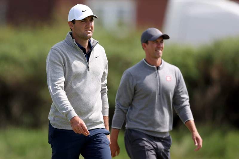 Adam Scott shares what he noticed about Scottie Scheffler in practice round at Augusta before The Masters