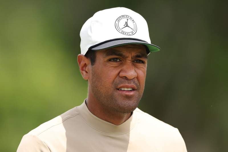 Tony Finau has unconventional new golf club in his bag before the Truist Championship