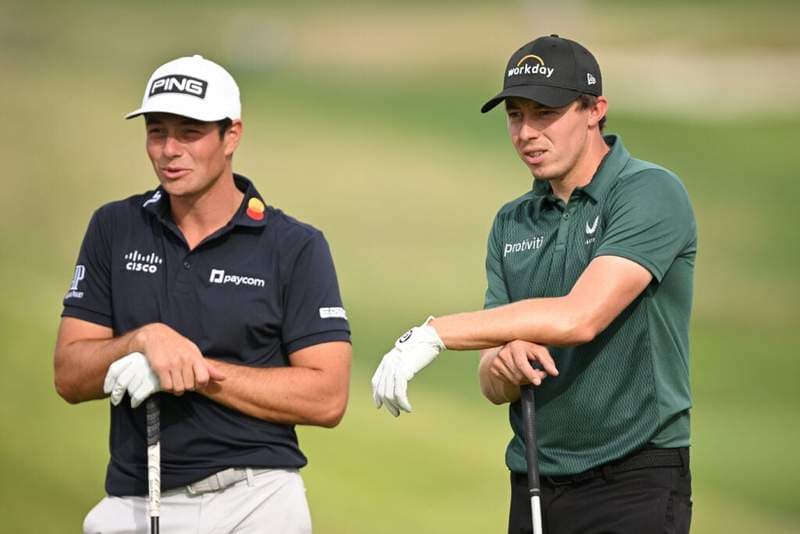 Viktor Hovland makes statement about Matt Fitzpatrick ahead of RBC Heritage weekend showdown