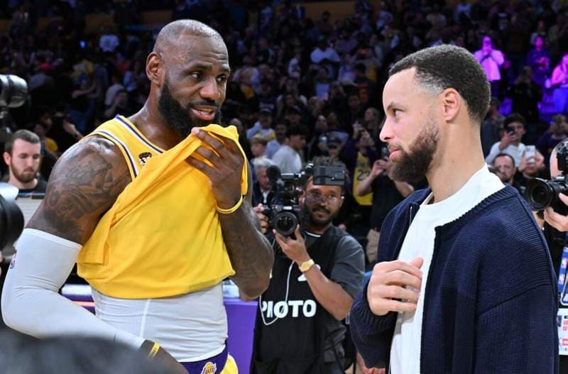 LeBron James is ‘going to’ Golden State Warriors, says father of Stephen Curry’s teammate