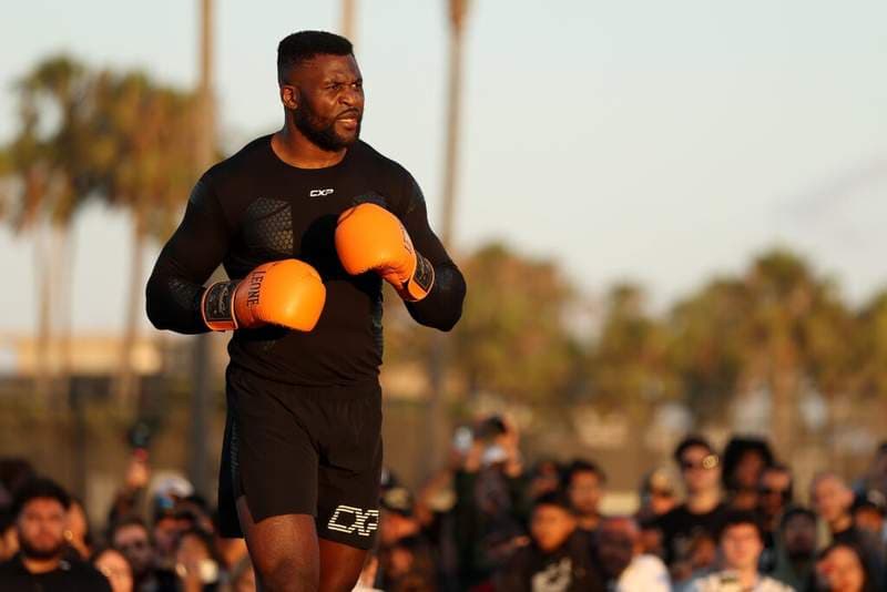 Francis Ngannou shares honest reaction on Jon Jones joining MVP team for Netflix card