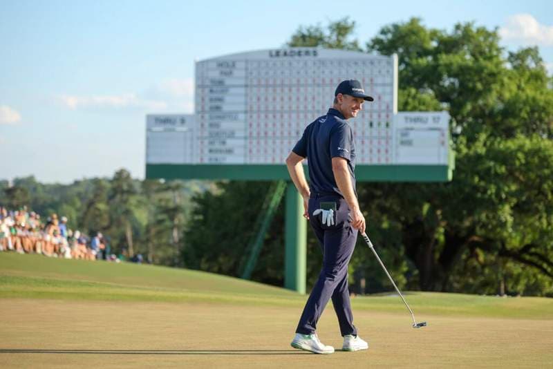 Rory McIlroy reacts to Justin Rose coming so close to winning The Masters once again