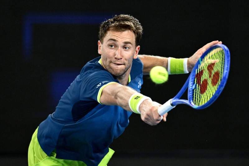 Casper Ruud reacts to potential Italian Open final against Jannik Sinner