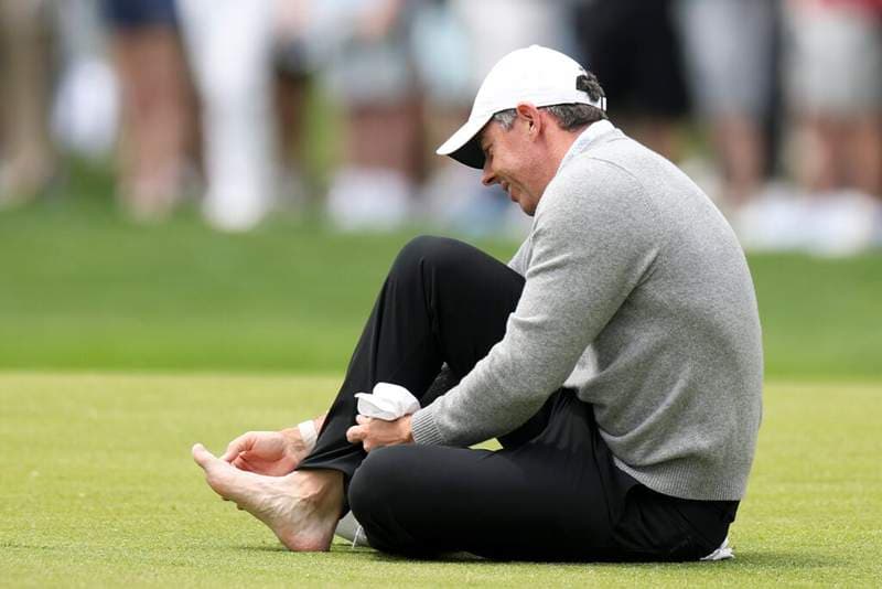 Rex Hoggard says how concerned he is about Rory McIlroy’s toe injury ahead of the PGA Championship