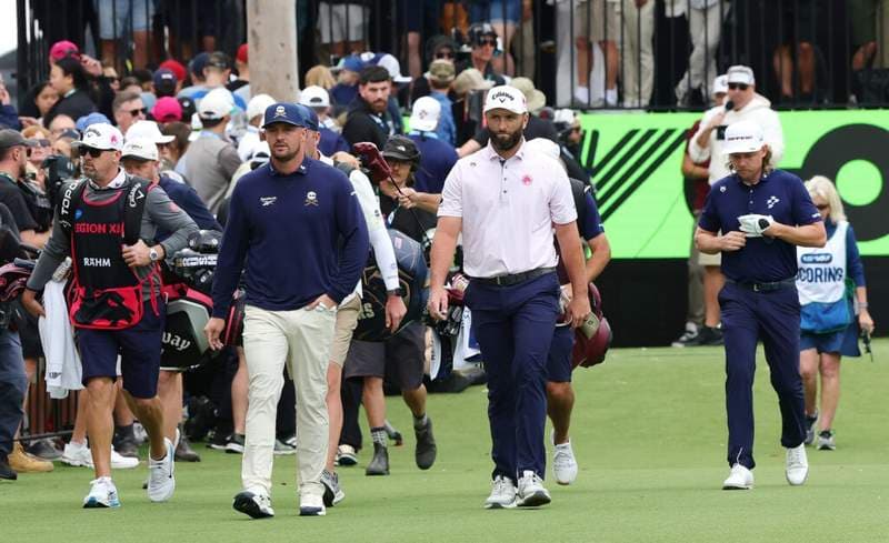 Brian Rolapp asked what happens if Jon Rahm and Bryson DeChambeau want to rejoin the PGA Tour