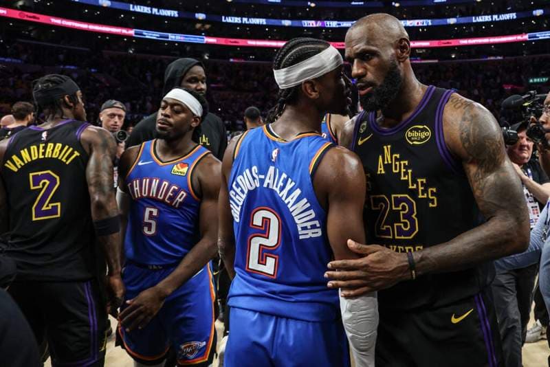 Why sweeping LeBron James in the second round nearly guarantees OKC Thunder’s 2026 NBA title