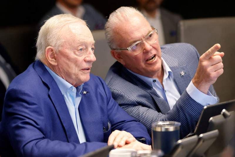 Cowboys owner Jerry Jones defends trading up for ‘sitting’ prize Caleb Downs during 2026 NFL Draft