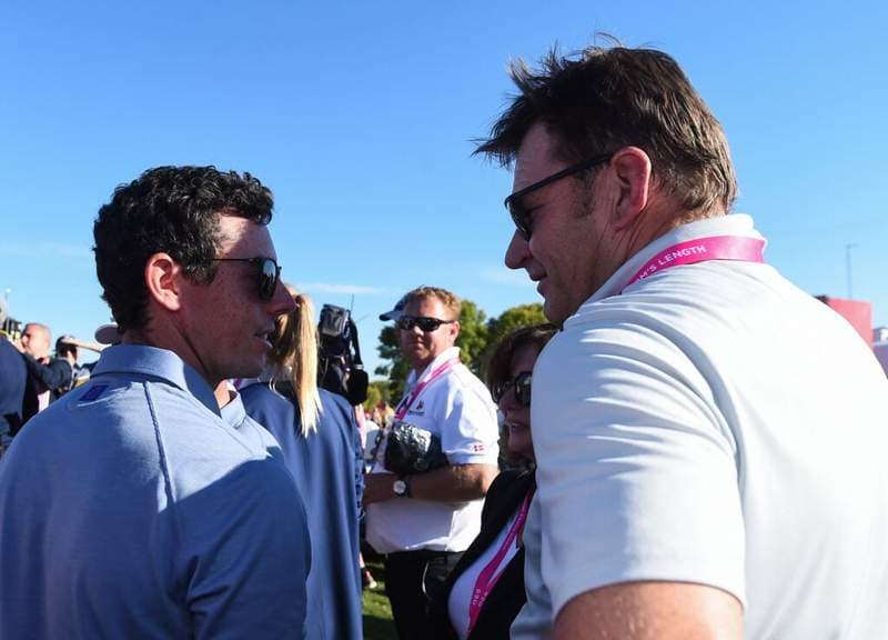Sir Nick Faldo has doubts over Rory McIlroy and suggests who could win The Masters on Sunday