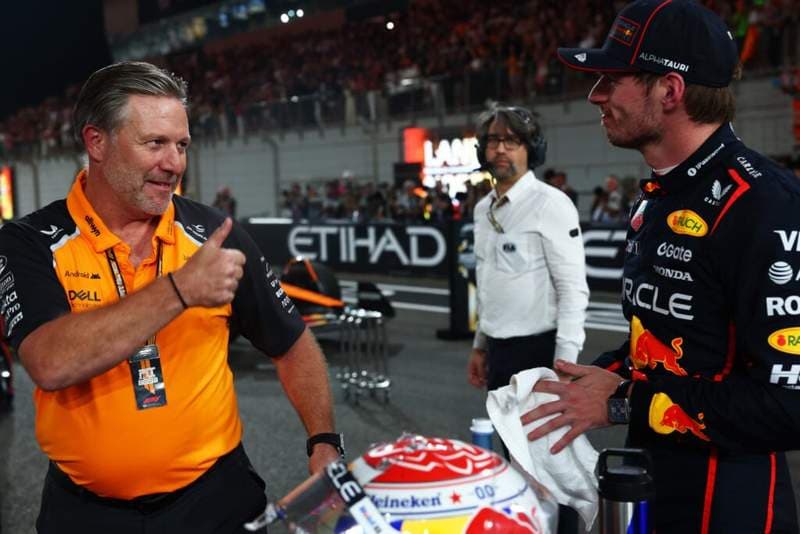 Members of Max Verstappen’s camp haven’t forgotten Zak Brown’s ‘unflattering’ interview remarks