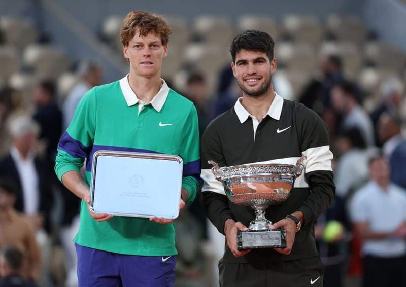 Not so fast — Patrick Mouratoglou explains why Jannik Sinner trails Carlos Alcaraz