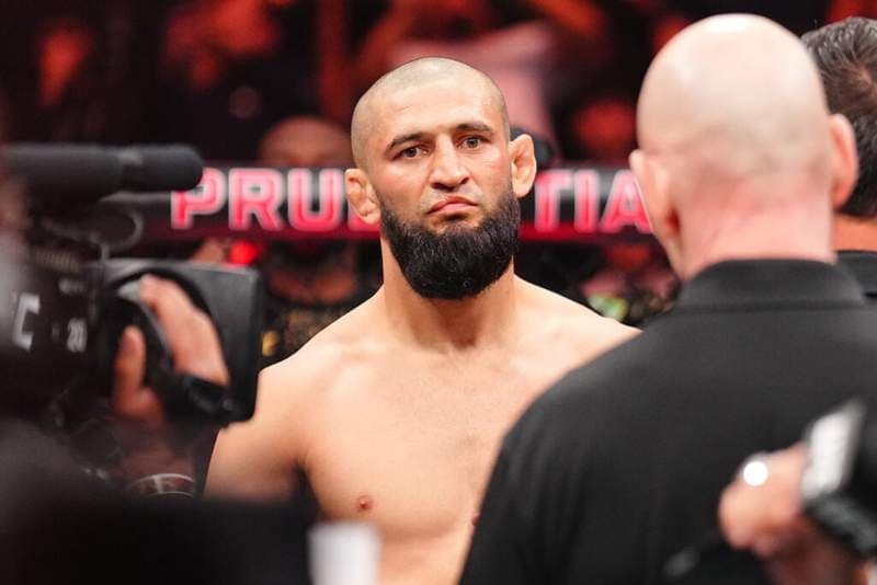 Khamzat Chimaev and Sean Strickland’s coach shared unusual UFC 328 moment