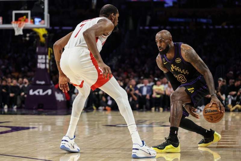 How LeBron James is making things ‘easier’ for LA Lakers as compared to Durant’s role for Rockets