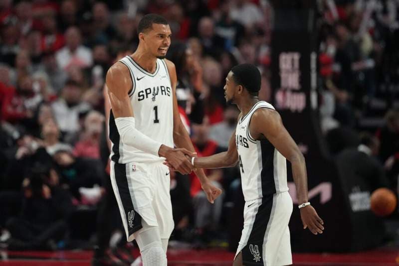 Spurs enter history books with record-breaking playoff comeback over Trail Blazers