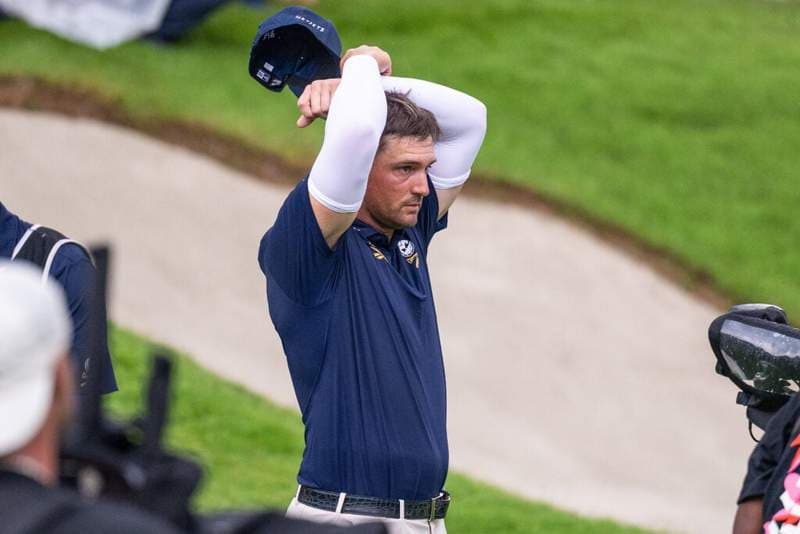 What Bryson DeChambeau has been spotted doing at Aronimink is not ideal with the PGA just days away