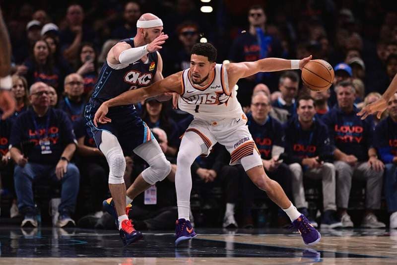 Devin Booker exposes NBA ref for strangely following Thunder star Alex Caruso’s orders