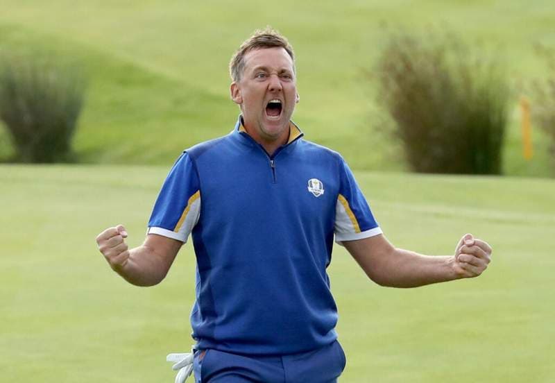 Ian Poulter responds when asked if he wants to be Europe’s Ryder Cup captain in future