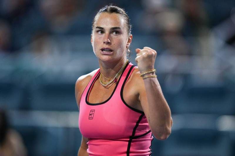 Aryna Sabalenka closes in on Maria Sharapova after Rome win