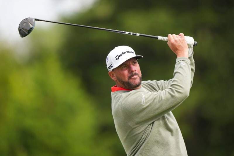 What Michael Block told his caddie about Dustin Johnson before playing with him at the PGA Championship