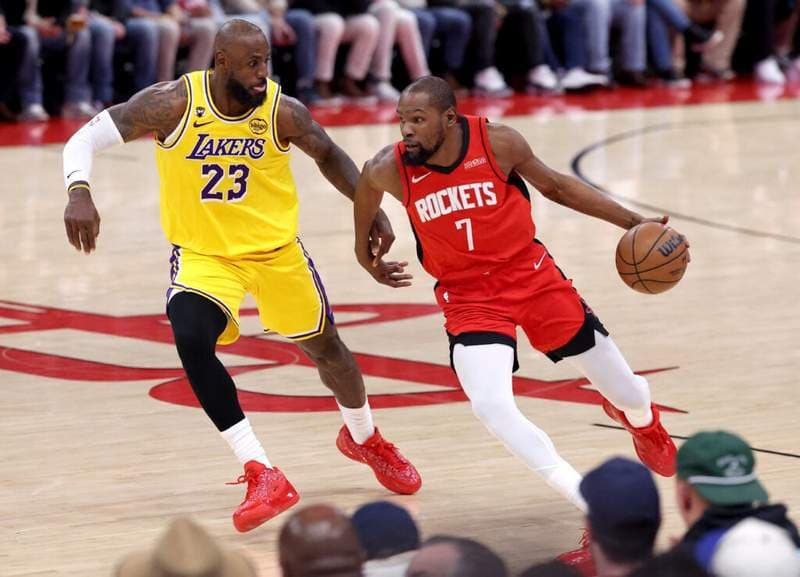 LeBron James weighs in on Kevin Durant duel but highlights another Rockets factor